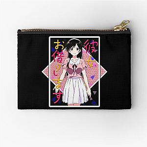 CHIZURU ICHINOSE TEXT BOX Zipper Pouch