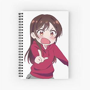 Chizuru Mizuhara Chibi - Rent-a-Girlfriend Spiral Notebook