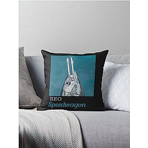 ikan tuna reo speedwagon Throw Pillow