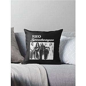 5 personil reo speedwagon Throw Pillow