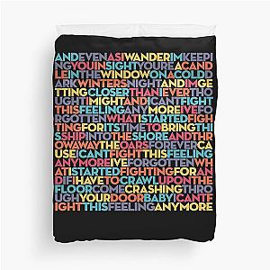 Mens Womens Can'T Fight This Feeling  Reo Speedwagon V.1 Funny  Fans Duvet Cover