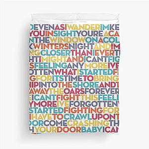 Can't Fight This Feeling - REO Speedwagon v.1 Duvet Cover