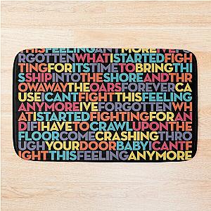 Can't Fight This Feeling - REO Speedwagon v.1 Bath Mat