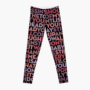 Keep On Loving You - REO Speedwagon (lyrics) v.7 Leggings