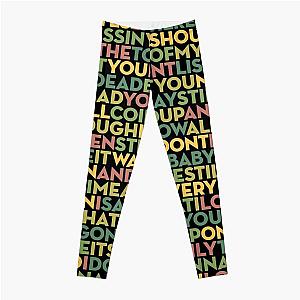 Keep On Loving You - REO Speedwagon (lyrics) v.2 Leggings