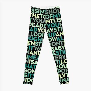 Keep On Loving You - REO Speedwagon (lyrics) v.8 Leggings