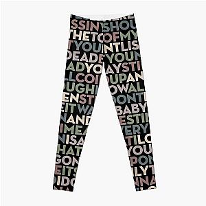 Keep On Loving You - REO Speedwagon (lyrics) v.5 Leggings