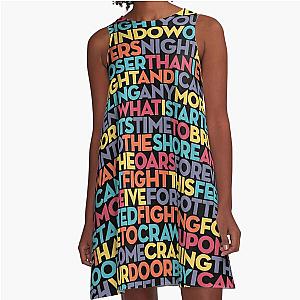 Can't Fight This Feeling - REO Speedwagon v.1 A-Line Dress