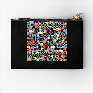 Mens Womens Can'T Fight This Feeling  Reo Speedwagon V.1 Funny  Fans Zipper Pouch