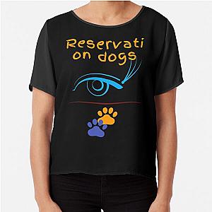 Reservation dogs - Illustration Art Design   Chiffon Top