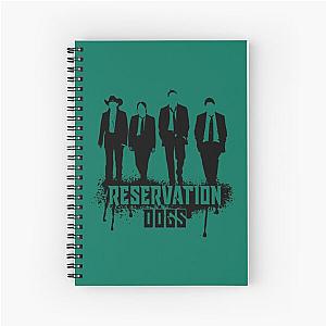 Indigenous Reservation Dogs   Spiral Notebook