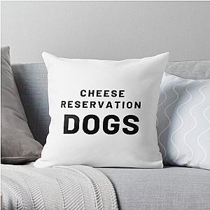 cheese reservation dogs             Throw Pillow