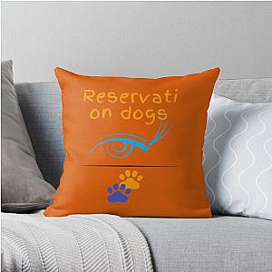 Reservation dogs - Illustration Art Design   Throw Pillow