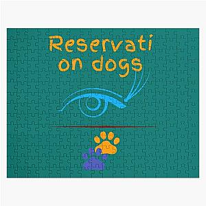 Reservation dogs - Illustration Art Design   Jigsaw Puzzle