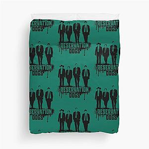 Indigenous Reservation Dogs   Duvet Cover