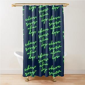 cheese reservation dogs    Shower Curtain