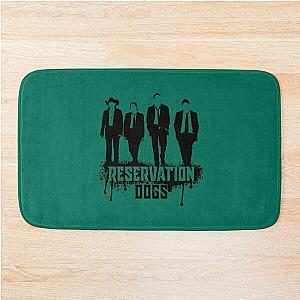 Indigenous Reservation Dogs   Bath Mat