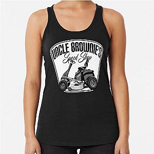 Uncle Brownies Speed Shop (Reservation Dogs Tribute Design)   Racerback Tank Top