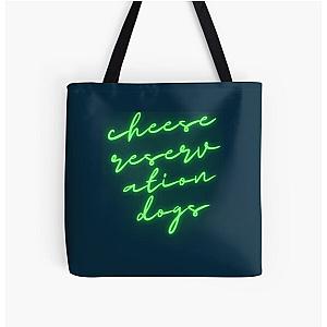 cheese reservation dogs                 All Over Print Tote Bag