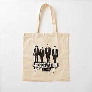 Indigenous Reservation Dogs   Cotton Tote Bag