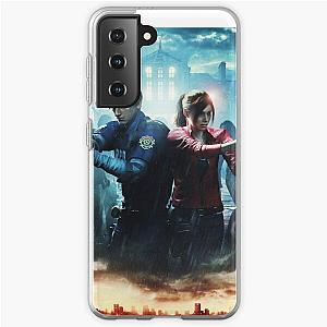 Resident Evil Cases - RESIDENT EVIL 2 REMAKE - LEON &amp; CLAIRE Samsung Galaxy Soft Case RB1201 [ID555532]