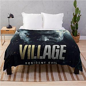 Resident Evil Blanket - VILLAGE - Resident Evil 8 Wallpaper Throw Blanket RB1201 [ID555672]