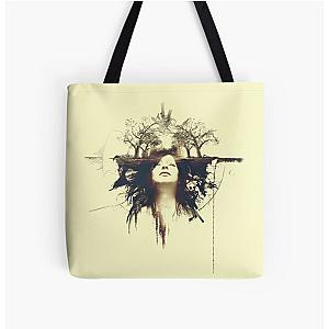 Resident Evil Bags - Resident Evil 7 - Gold Edition Eveline Logo All Over Print Tote Bag RB1201 [ID555828]