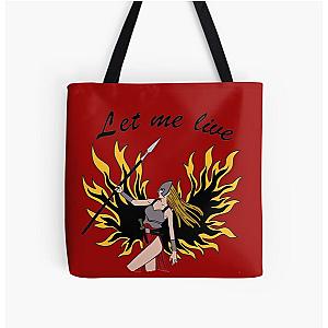 Resident Evil Bags - Let Me Live Claire Redfield Resident Evil All Over Print Tote Bag RB1201 [ID555837]