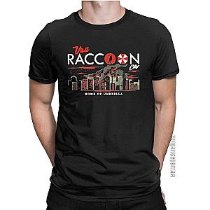 Resident Evil T-Shirts - Visit Raccoon City Colorful Funny Classic Cotton [ID557336]