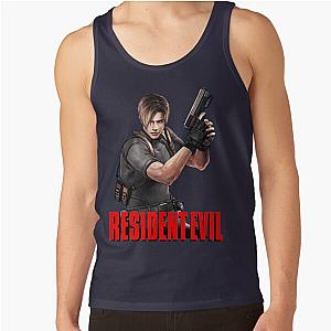 Resident Evil Tank Tops - Leon S. Kennedy-Resident Evil  | Resident gift | Resident T-Shirt Tank Top RB1201 [ID555593]