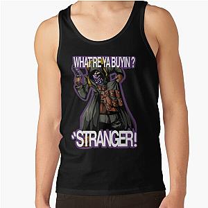 Resident Evil Tank Tops - Resident Evil 4 Merchant (Quotes # 5) (Purple OutLine) Tank Top RB1201 [ID555600]