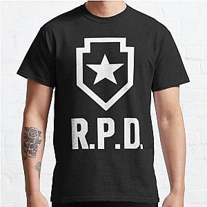 Resident Evil T-Shirts - Resident Evil 2: REmake RPD Logo Classic T-Shirt RB1201 [ID555952]