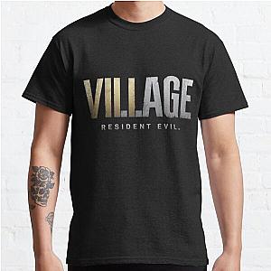 Resident Evil T-Shirts - Resident Evil 8 Village Logo Symbol Classic T-Shirt RB1201 [ID555968]