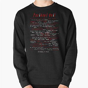 Resident Evil Sweatshirts - Resident Evil Quotes Pullover Sweatshirt RB1201 [ID555878]