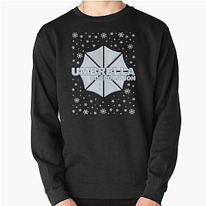 Resident Evil Sweatshirts - Resident Evil Umbrella Corporation Christmas Snow Logo Pullover Sweatshirt RB1201 [ID555882]