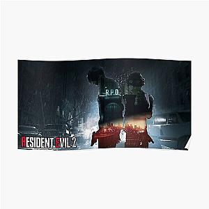 Resident Evil Posters - Resident Evil 2 Claire and Leon Poster Poster RB1201 [ID555568]