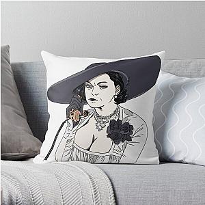 Resident Evil Pillows - Lady Dimitrescu Phone Call Resident Evil Village RE8 Throw Pillow RB1201 [ID555765]