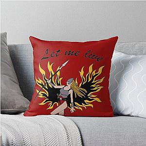 Resident Evil Pillows - Let Me Live Claire Redfield Resident Evil Throw Pillow RB1201 [ID555770]