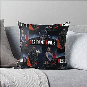 Resident Evil Pillows - Resident Evil 3 Remake 3 Figure Throw Pillow RB1201 [ID555786]