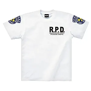 Resident Evil T-shirts - S.T.A.R.S. Logo Double Sides White Classic T-shirt IP0212 [ID557742]