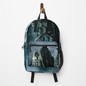 Resident Evil Village Poster throw blanket metal print tapestry Backpack