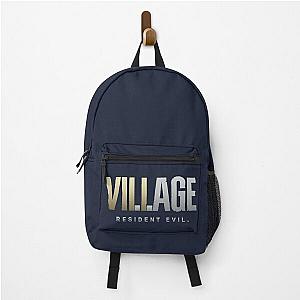 Resident Evil 8 Village Text Logo Backpack