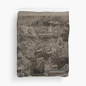 Resident Evil map Duvet Cover