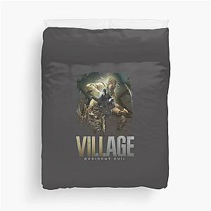 RE EVIL VILLAGE - MERCH  - Resident gift - Resident T-Shirt Duvet Cover