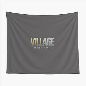 Resident Evil Village Logo (on black) Zipped Hoodie- Resident gift - Resident T-Shirt Tapestry