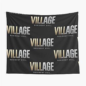 Resident Evil 8 Village Logo Symbol Tapestry