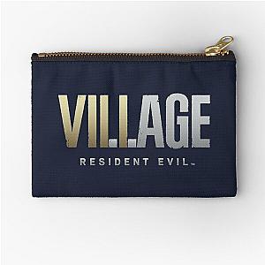 Resident Evil 8 Village Text Logo Zipper Pouch