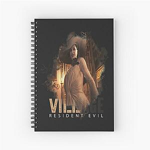 Resident Evil Village tall vampire lady Spiral Notebook