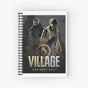 Creative Survival Horror Video Game Alluring Resident Evil Village Gift Vintage Spiral Notebook