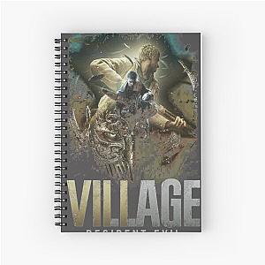 RE EVIL VILLAGE - MERCH  - Resident gift - Resident T-Shirt Spiral Notebook